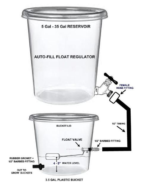 Homemade Hydroponic System, Diy Hydroponics, Grow Peppers, Food Grade Buckets, Tomatoes In Containers, Kayak Storage Rack, Aquaponics Diy, Growing Tomatoes In Containers, Bucket Gardening