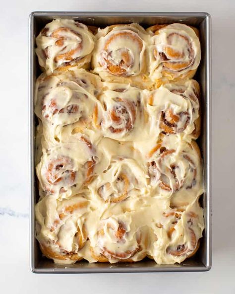 Sourdough Cinnamon Rolls - Baker Bettie Sourdough Cinammon Rolls, Small Batch Sourdough Cinnamon Rolls, Sour Dough Cinammon Rolls, Sourdough Cinnamon Rolls Overnight, Sourdough Cinnamon Buns, Sourdough Discard Cinnamon Rolls, Sourdough Ideas, Baker Bettie, Sourdough Rolls