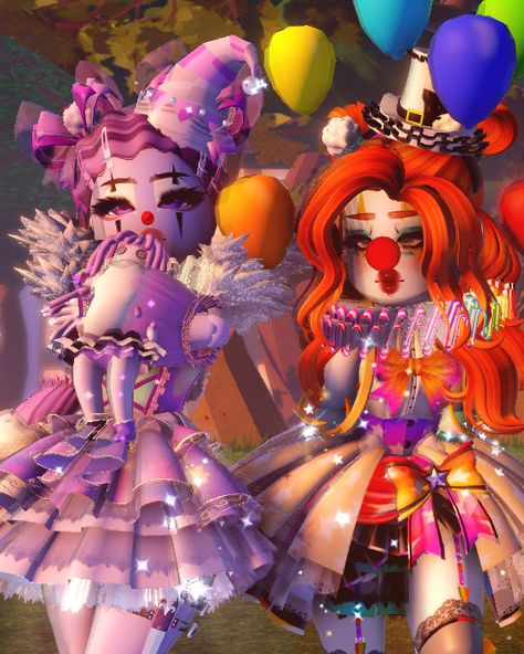 Poppy From Royale High, Royale High Leprechaun, Neon Royale High Outfits, Clowning Around Royale High, Royal High Costumes, Royale High Neon Glow, Autumn Stroll Outfit Royal High, Clown Outfit Royale High, Neon Glow Outfit Royale High