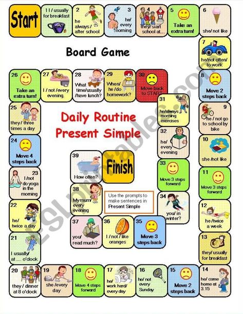 English Grammar Games, Technology Inspiration, Daily Routine Activities, Science Knowledge, Reading Vocabulary, Grammar Games, Present Continuous, English Teaching Materials, English Activities For Kids