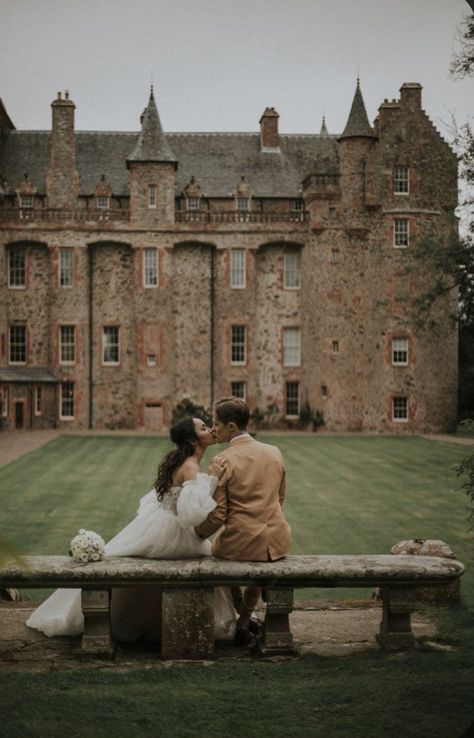 Thirlestane Castle Wedding, Scotland Wedding Photography, Wedding Photography Castle, Castle Wedding Photography, Castle Wedding Photos, Weddings In Castles, Castle Wedding Aesthetic, Castle Wedding Invitations, Castle Elopement