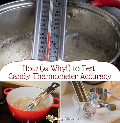 test candy thermometer accuracy New Mexico State University, Candy Recipe, Candy Thermometer, Dirt Cheap, Homemade Candies, Best Candy, Favorite Candy, Candy Making, Hard Water