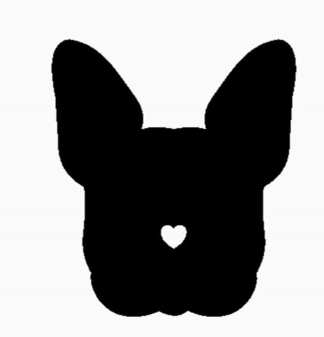 Frenchie Line Drawing, Frenchie Silhouette, Frenchie Outline, French Bulldog Silhouette, French Bulldog Logo, French Bulldog Outline, Frenchie Tattoo Outline, Frenchie Art, French Bulldog Tattoo