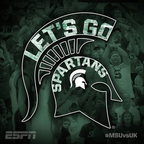 Let's Go Spartans! Msu Sparty, Msu Basketball, Michigan State Spartans Football, Spartan Logo, Sweet Video, Michigan State Football, Msu Spartans, Decal Ideas, Lynyrd Skynyrd