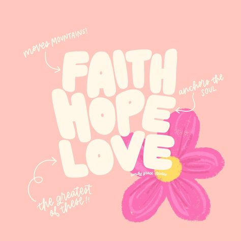 The Greatest Of These Is Love, Bible Verse For Hope, Love Christian Quotes, Happy Bible Quotes, Faith Illustration, Ethereal Girl, Saved By Grace Through Faith, Christian Love Quotes, Jesus Aesthetic