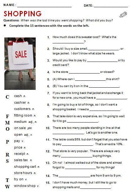 English Conversation Worksheets, Esl Teaching Elementary, Esol Activities, Esl Reading Comprehension, Teach English Online, Esl Teaching Resources, English Conversation, Teaching English Online, English Worksheets For Kids