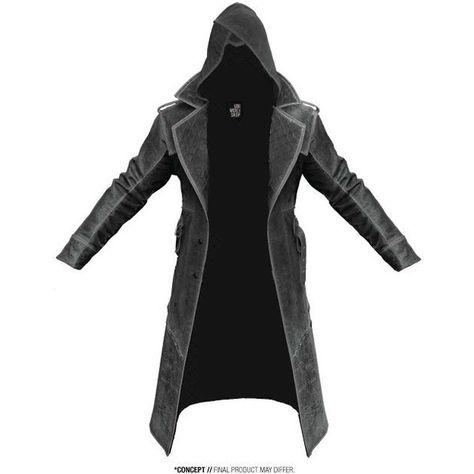 Assassin's Creed Syndicate Jacob Coat ❤ liked on Polyvore featuring outerwear and coats Assassins Creed Clothing, Assassins Creed Jackets, Assassins Creed Costume, Assassins Creed Cosplay, Assassin's Creed Syndicate, Assassins Creed Syndicate, Herren Outfit, Assassins Creed, Fantasy Clothing