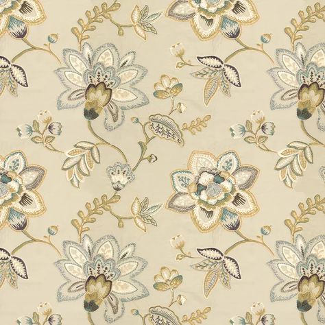 Gilded Plaza - Platinum | Kravet Weave Furniture, Kravet Fabrics, Modern Luxe, Large Scale Floral, Fabric House, Entertaining Essentials, Fabric Houses, Drapery Fabric, Custom Bed