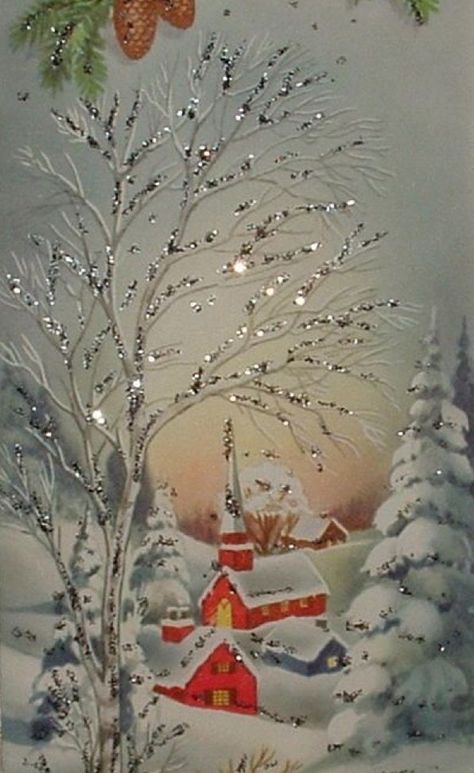 Images Noêl Vintages, Vintage Christmas Images, Old Christmas, Old Fashioned Christmas, Christmas Past, Christmas Memory, Christmas Scenes, Noel Christmas, Christmas Vintage