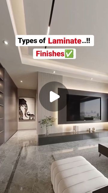 Interior Figures on Instagram: "These are some Laminate Finishes which comes in a huge variety.✅✨

1) Glossy finish
2) Matt finish
3) Wooden finish
4) Stone finish
5) Fluted finish
6) Marble finish
7) Groove finish

Save👇 for Later..!! 
Share✈️ with your Friends✅

Follow @interior.figures for more such tips.✅✨
. 
. 
. 
. 
#laminate #laminateflooring #laminateveneer #laminates #veneer #glossy #matt #wooden #stone #fluted #marble #groove #finish #finishcarpentry #finishes #finished #finishing #carpentry #carpenter #carpentery #skills #carpentrywork #premium #luxury #luxurylifestyle #luxuryhomes #explore #instalike 

(Laminate, laminate finishes, laminate floor, veneer, glossy, Matt, wooden, stone, fluted, marble, groove, finish, carpenter, carpentery, carpentery work, skills, work, premium, Stone Finish Laminate, Marble Groove, Fluted Laminate, Fluted Marble, Finish Carpentry, Marble Finish, Work Skills, Laminate Flooring, Carpentry