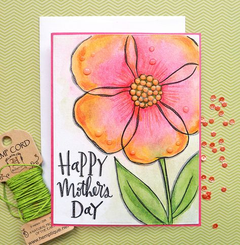 Happy Mothers Day Mother Day Watercolor, Mother's Day Greeting Card Aesthetic, Hand Painted Mothers Day Cards, Water Colour Mother’s Day Card, Mom Day Drawing, Painting Ideas Mothers Day, Mothers Day Cards Drawing, Mothers Day Watercolor Cards, Mother’s Day Painting