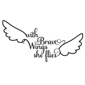 Best Book Quotes Of All Time, With Brave Wings She Flies, Calligraphy Quotes Doodles, Brush Lettering Quotes, Fly Quotes, Wings To Fly, Brave Wings, Doodle Quotes, Bullet Journal Quotes