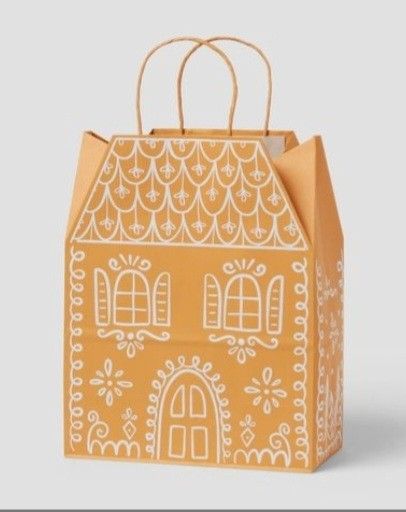 House Out Of Cardboard, Large Gingerbread House, Bussines Packaging, Christmas Stockings Decor, Meal Packaging, Gift Box Templates, Gingerbread House Decorating Party, Cardboard Gingerbread House, Gingerbread Cards