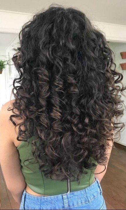 Bob Inspiration, Long Layered Curly Hair, Layered Curly Haircuts, Long Curly Haircuts, Party Hairstyle, Ideas For Long Hair, Natural Curly Hair Cuts, Highlights Curly Hair, Wavy Hairstyle