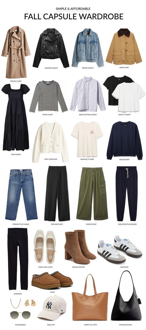 Simplify your fall style with this affordable capsule wardrobe for busy Canadian moms!  Discover versatile pieces that mix and match effortlessly, saving you time and money. Say goodbye to nothing-to-wear moments and embrace fall fashion with confidence.  #fallfashion #capsulewardrobe #canadianmoms #momstyle #affordablestyle Olivia Dunne, Coachella Outfits, Fashionable Bags, Capsule Wardrobe Essentials, Vintage Band Tees, Raise Your Hand If, Coachella Outfit, Fall Capsule Wardrobe, Raise Your Hand