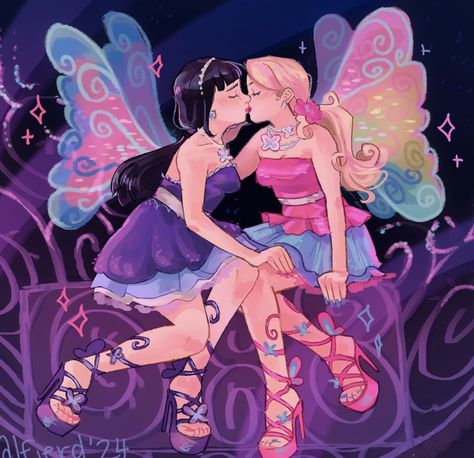 Barbie Fairy Secret, Barbie Fairy, Barbie Fairytopia, Barbie Drawing, Jem And The Holograms, Fairy Artwork, Fairy Friends, Pretty Drawings, Barbie Movies