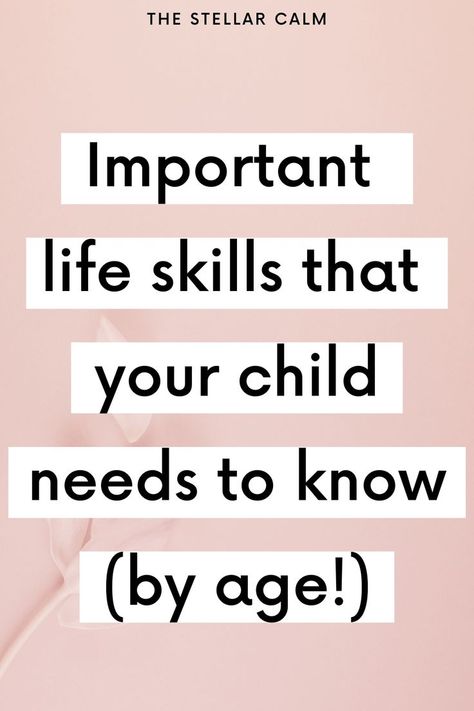 What are age-appropriate practical life skills for kids and why are they so important? Click through to discover the most essential life skills by age (ages 2-3, 4-5, 6-7, and 8-9), as well as how to best nurture a helping and interactive mindset from infancy. // life skills for kids to learn, chores for kids, how kids can help Life Skills To Teach In Homeschool, Skills For Kids To Learn, Summer Life Skills For Kids, Life Skills To Teach Your Kids, Life Skills For Kids By Age, Life Skills By Age, Life Skills To Teach Kids, Life Skills Activities For Kids, Skills By Age