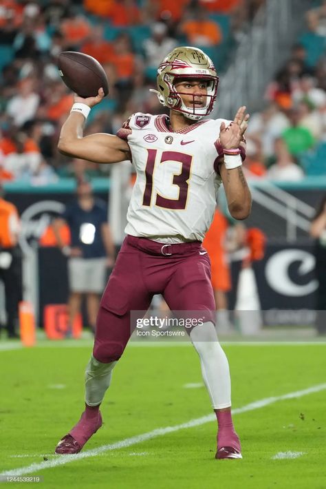 Jordan Travis Fsu, Fsu Wallpaper, Florida State Seminoles Football, Hard Rock Stadium, Florida State Football, Seminoles Football, Fsu Football, Dream College, Florida State University