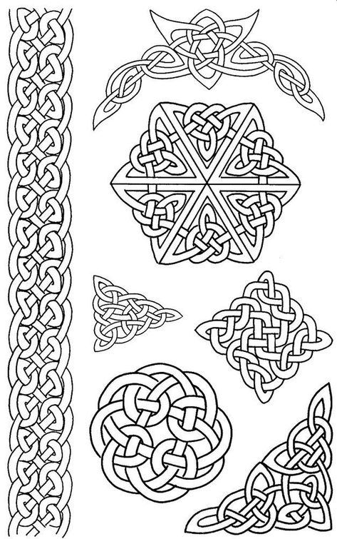 Flying Phoenix Tattoo, Most Beautiful Tattoos, Celtic Knot Tutorial, Viking Knotwork, Celtic Knot Drawing, Viking Ornament, Celtic Knotwork Design, Celtic Border, Scandinavian Tattoo