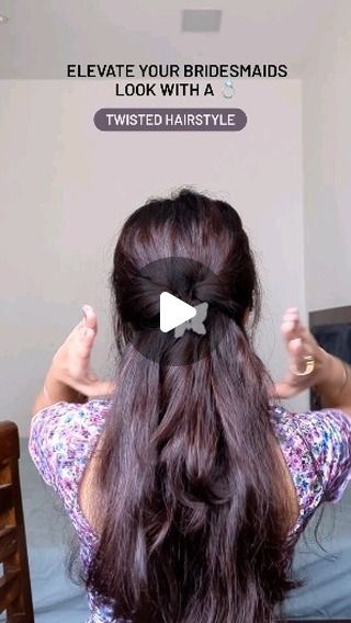 Simple Saree Hairstyles, Hairstyle Front Look, Simple Hairstyles For Saree, Saree Hairstyles Simple Open Hair, Hairstyle With Saree, Simple Hairstyle For Saree, Easy Party Hairstyles, Saree Hairstyles, Simple Hairstyle