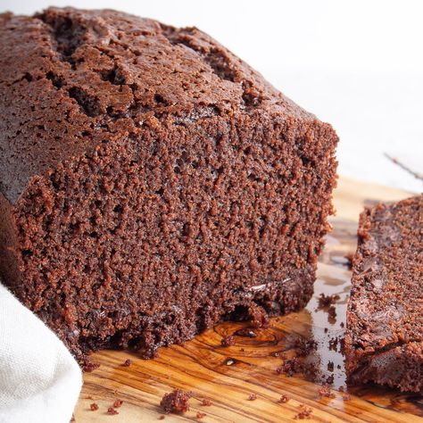 Double Chocolate Loaf Double Chocolate Loaf, Chocolate Loaf, Chocolate Delight, Loaf Recipes, Espresso Powder, Loaf Cake, Chocolate Craving, Brownie Cookies, Baking Flour