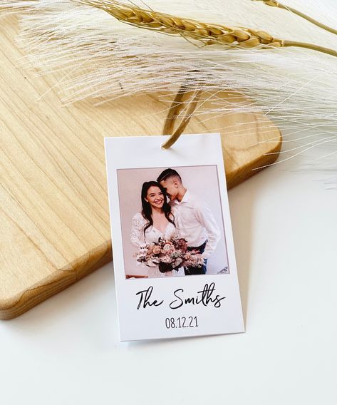 Wedding Snack Bags, Clothesline Pictures, Bridal Shower Gift Bags, Polaroid Prints, Photo Gift Tags, Memorial Favors, Candy Bags Wedding, Polaroid Picture, Bridal Favors