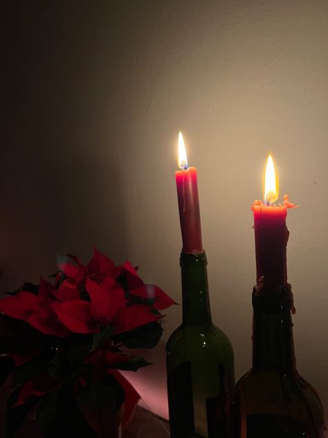 Candle Alter, Candle In The Dark, Cherry Wine, Blood Red, Red Rooms, Red Candles, Winter Night, Pretty Room, Wine Red