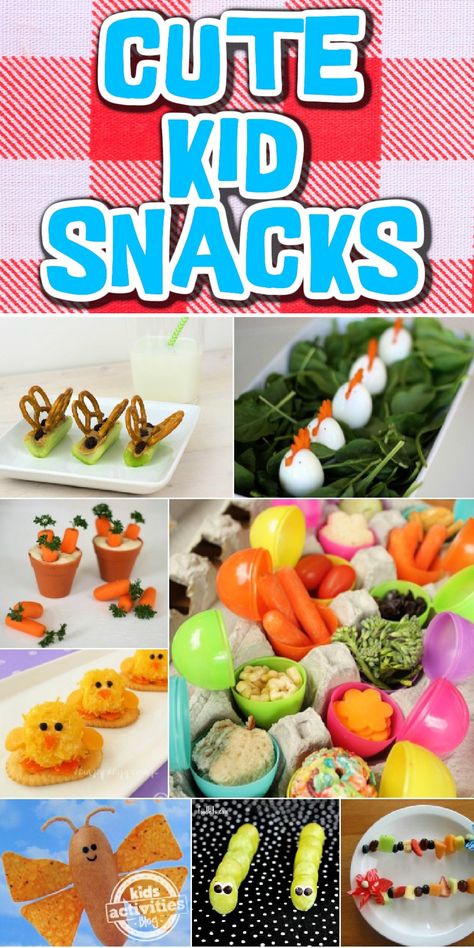 20 Easy & Adorable Spring Snacks & Treats for Kids | Kids Activities Blog Spring Snacks, Healthy School Snacks, Treats For Kids, Spring Treats, Healthy School, Snack Treat, School Snacks, Kids Activities, Favorite Child