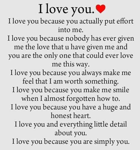 I love you because Deep Relationship Quotes, Bahasa Jepun, Love My Husband Quotes, Secret Crush Quotes, Love You Quotes For Him, Gratitude Challenge, Love Quotes For Him Romantic, Soulmate Love Quotes, Love Husband Quotes