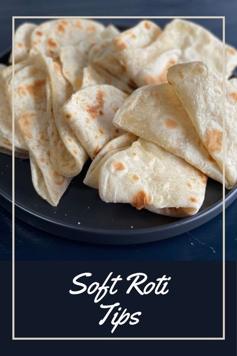 Soft Roti Recipe, Homemade Chapati, Soft Roti, Magic Dough, Chapati Bread, Tiny Chef, Chapati Recipes, Roti Bread, Guyanese Recipes