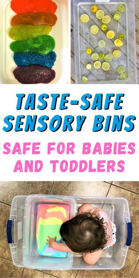 Sensory Bins For Babies, Infant Activity, Sensory Play Toddlers, Practice Sight Words, Toddler Sensory Bins, Baby Development Activities, Baby Sensory Play, Sensory Activities Toddlers, Baby Play Activities