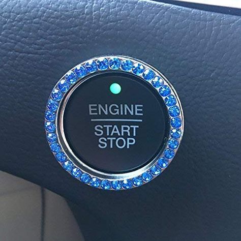 Bling Car Decor, Bling Car, Bling Car Accessories, New Sports Cars, Bling Ring, Car Accessories For Women, Blue Car, Unique Gifts For Women, Car Interior Accessories