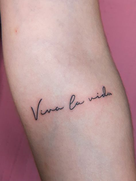 Viva La Vida Tattoo, Enough Tattoo, Cute Matching Tattoos, Female Tattoo Artists, Gorgeous Tattoos, Viva La Vida, Subtle Tattoos, Female Tattoo, Symbolic Tattoos