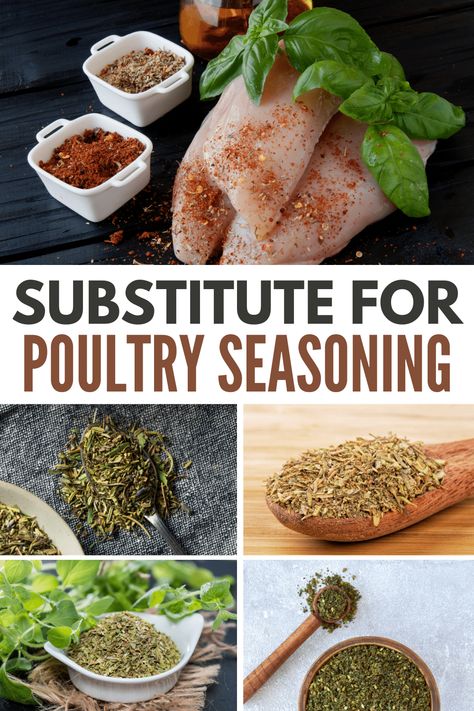 Poultry Seasoning Substitute, Chicken Breast Seasoning, Poultry Seasoning, Wooden Table, Chicken Breasts, Easy Dinner Recipes, Cooking Tips, Chicken Breast, Dinner Recipes