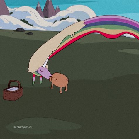 Adventure Time Symbols, Lady Rainicorn, Warner Bros Cartoons, Adventure Time Cartoon, Cartoon Pics, Cartoon Network, Reaction Pictures, Adventure Time, Cartoon Art