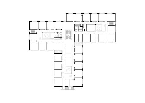 Gallery of Jungfernsee Elementary School / SEHW Architektur - 18 Clinker Brick, Spatial Concepts, Architect Magazine, School Plan, School Yard, Brick Facade, Public Building, The New School, Site Plan