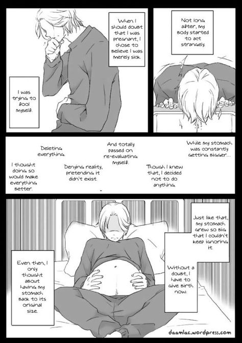 Mpreg Manga, Birth Manga, Mpreg Stories, Male Pregnancy, Best Shoujo Manga, Pregnant Man, Anime Pregnant, Mpreg Anime, Comic Manga