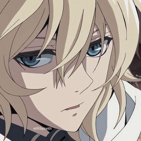 #owarinoseraph #seraphoftheend #mika #mikaela #mikaelahyakuya #anime #icons #animeicons  ©editbykeith on instagram An Anime, Anime Character, Anime Icons, Blonde, Anime, Hair, Blue