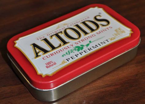 How to Build an Urban Survival Kit that Can Fit in an Altoids Tin Urban Survival Kit, Stuffy Nose Remedy, Altoids Tin, Beds With Storage, Portable Phone Charger, Altoid Tin, Altoids Tins, Survival Items, Survival Hacks