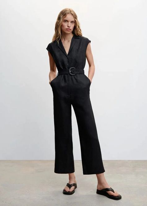 Jumpsuit Outfit Ideas for 2024 - Scents Universe Black Linen Jumpsuit, Jumpsuit Outfit, Linen Jumpsuit, Striped Jumpsuit, Long Jumpsuits, One Piece Suit, Quito, Printed Denim, Jumpsuit Fashion