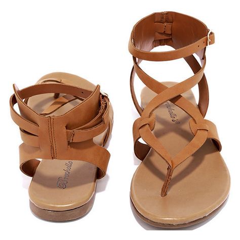 Dressy Flat Sandals, Tan Strappy Sandals, Dressy Flats, Toe Thong Sandals, Bohemian Sandals, Sandals Gladiator, Vegan Sandals, Sandals Strappy, Strappy Sandals Flat