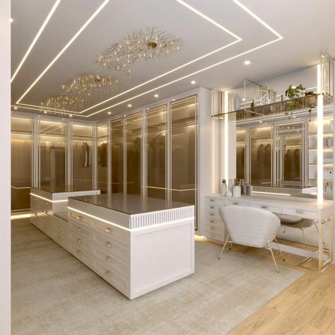 Dream Closet Design, Luxury Closets Design, Dream Life House, 아파트 인테리어, Dream House Rooms, White Room, Luxury Homes Dream Houses, Room Makeover Bedroom, Dressing Room Design