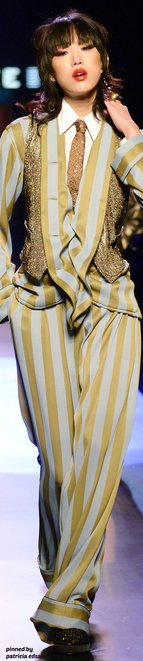 Crazy Fits, Mode Poses, Jean Paul Gaultier Haute Couture, 2016 Couture, Paul Gaultier Spring, Chique Outfit, Pastel Hues, Mode Inspo, Paul Gaultier