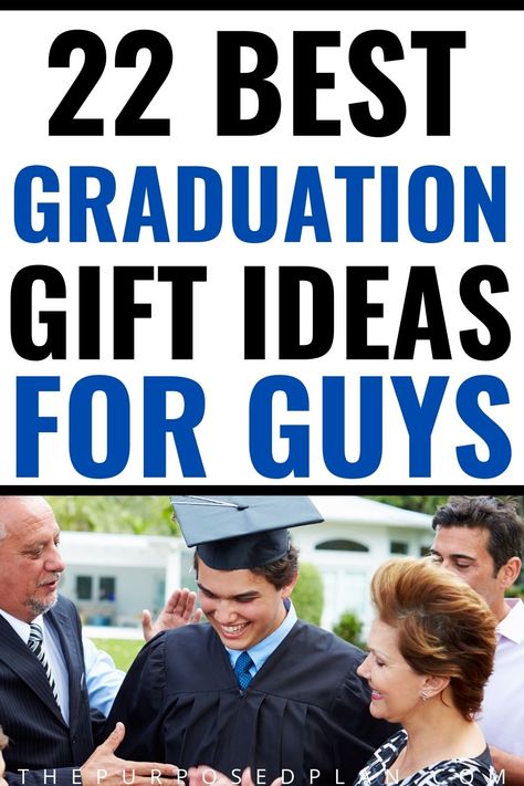 graduation gift ideas for guys that they'll actually like! Graduation Gift Ideas For Boys, Small Graduation Gift, Boyfriend Graduation, Male Graduation, Graduation Gift Basket, Gift Ideas For Guys, University Graduation Gifts, Thoughtful Graduation Gifts, High School Grad Gifts