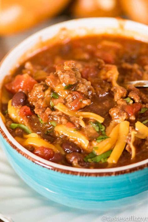 Chili Recipe Sweet And Spicy, Italian Chili Recipe, Hot Chili Recipe, Sweet Chili Recipe, Sweet And Spicy Chili, Winning Chili Recipes, Homemade Chili Powder, Award Winning Chili Recipe, Italian Vegetable Soup