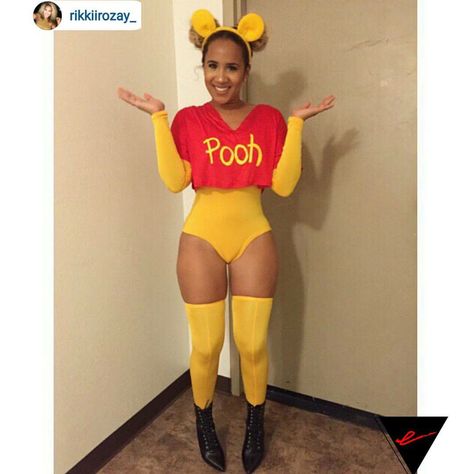 Pooh Costume, Winnie The Pooh Costume, Pooh Halloween, Winnie The Pooh Halloween, Pretty Halloween Costumes, Holloween Costume, Halloween Costume Outfits, Halloween Inspo, Halloween 2019