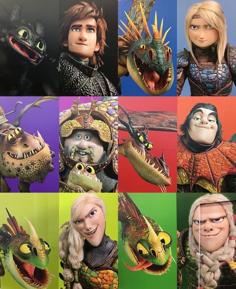 How To Train Your Dragon 3 - First Pic Dragons Riders Of Berk, Circus Characters, Animation Movies, Httyd 3, Dragon Memes, Hiccup And Astrid, Dreamworks Dragons, Httyd Dragons, Dragon Party