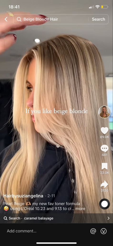 Box Dye Blonde, Beige Blonde Hair, Box Dye, Caramel Balayage, Beige Blonde, Blonde Hair Inspiration, Balayage, Hair Inspiration, Toner