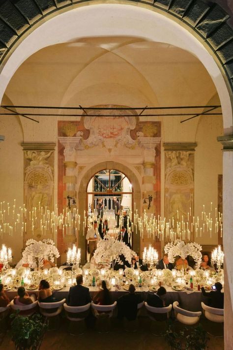 Trending: The Magical Ambiance of Floating Candles Floating Candle Decorations, Floating Flower Arrangements, White Floating Candles, Small Wedding Cakes, Floating Flowers, Dinner Decoration, January 4, Candle Dinner, Event Inspiration