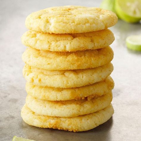 Key Lime Pie Cookies Key Lime Pie Cookies Taste Of Home, Key Lime Pie Cookies, Deltona Florida, Key Lime Cookies, Pecan Pie Cookies, Cookie Contest, Lime Cookies, Cake Mug, Pie Cookies